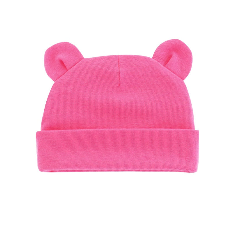 Soft Cotton Newborn Beanie Hat