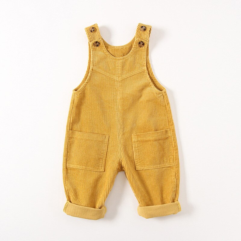 Charming Baby Corduroy Overalls