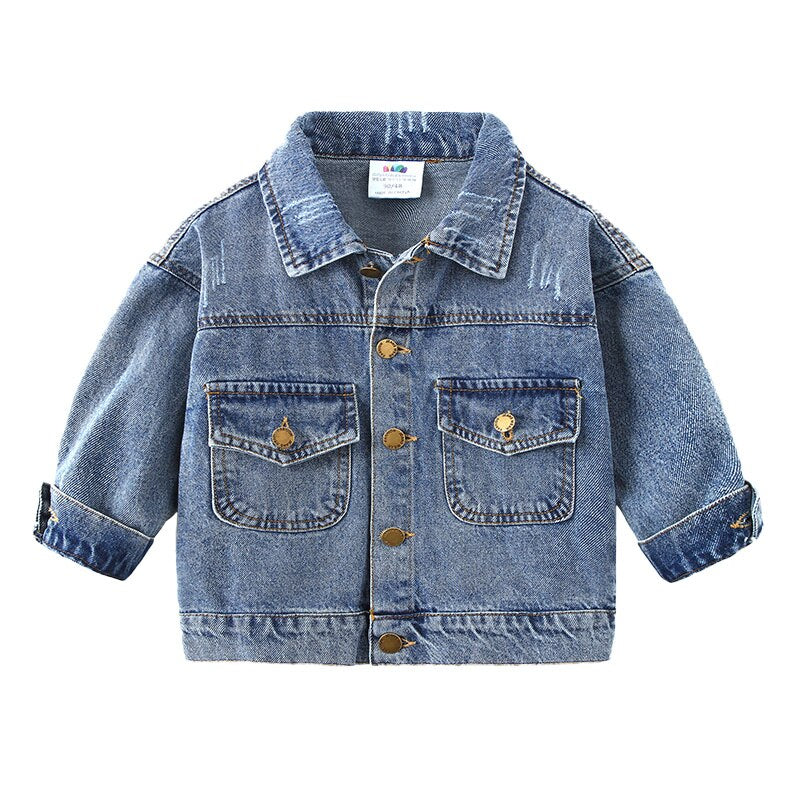 Streetwear Boys Jean Jacket