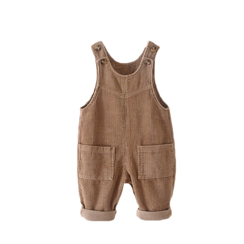 Charming Baby Corduroy Overalls