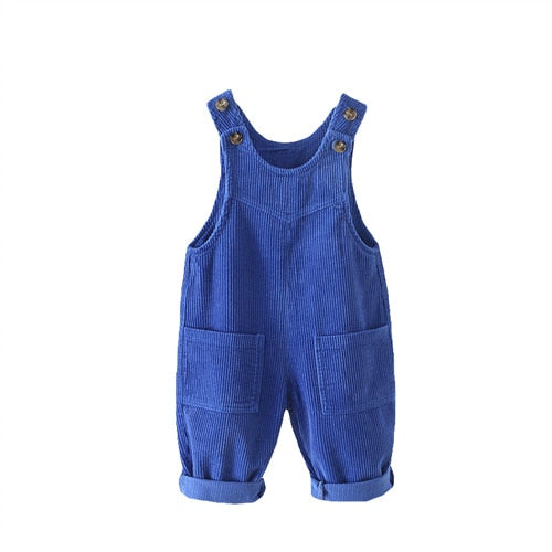 Charming Baby Corduroy Overalls