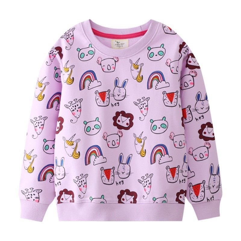 Fun and Cozy Kids' Animal Sweatshirts