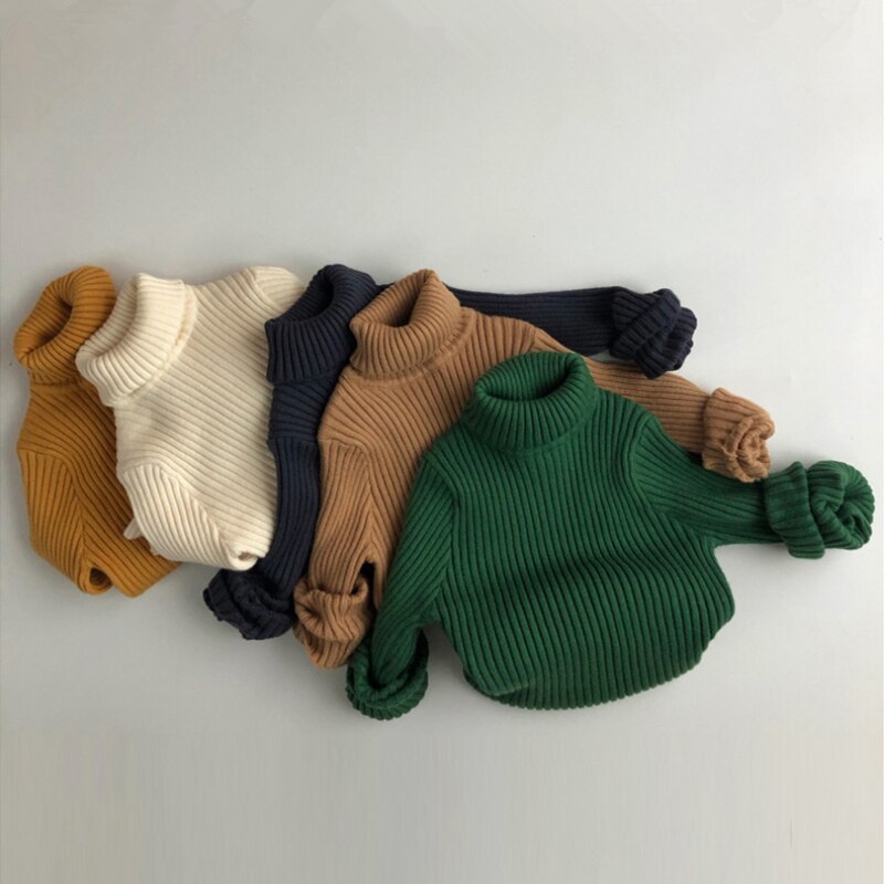 Cozy Turtleneck Kids Sweater