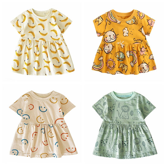 Animal & Fruit Prints for Baby Girls