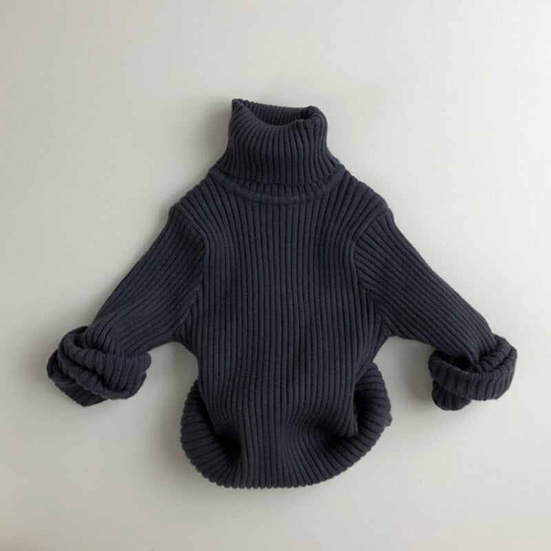 Cozy Turtleneck Kids Sweater